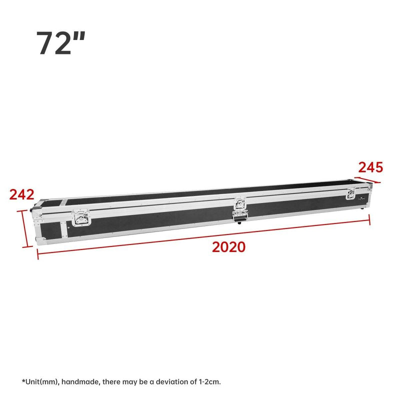 BUNDLE  VIVIDSTORM S PRO / S PRO P Motorized Tension Floor Rising UST ALR Projector Screen & Heavy Duty Aluminium Travelling Case