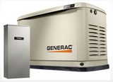 Generac Standby Generator, 18kW | With Whole House Switch | WiFi Enabled, Guardian Series