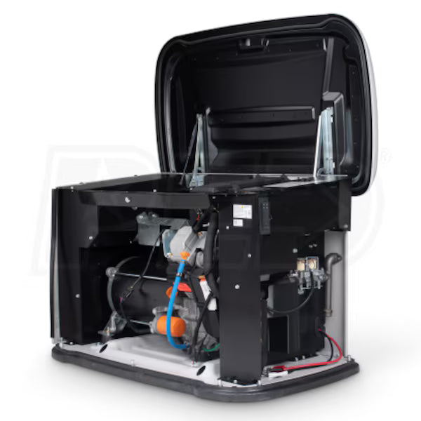 Generac- 14kW Air-Cooled Standby Generator + Cellular, Wi-Fi & Bluetooth Connectivity 7258