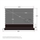VIVIDSTORM S PRO/S PRO P Motorized Tension Floor Rising UST ALR Projector screen– Classic Version