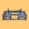 74" Premium Heavy Duty Skid Steer Root Grapple Bucket Attachment (94621873)