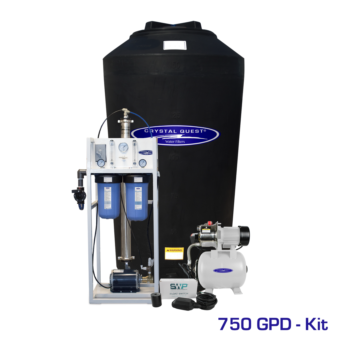 Commercial Mid-Flow Reverse Osmosis System (500-7000 GPD)