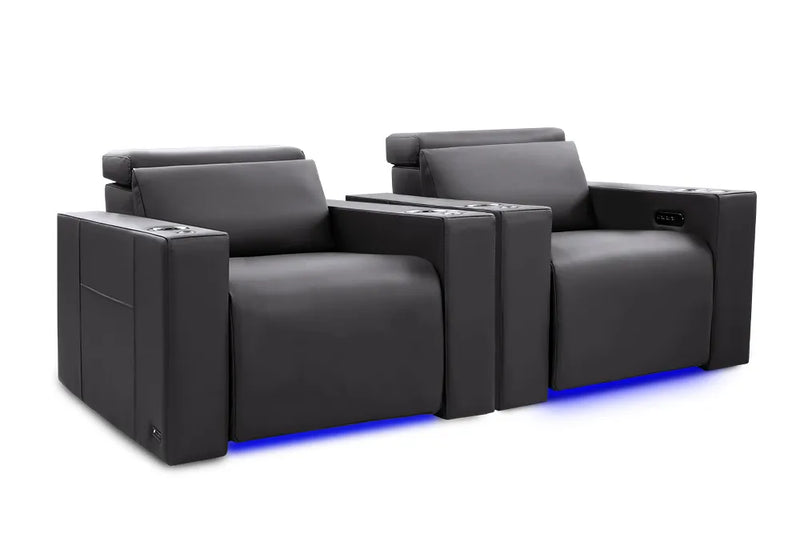 Valencia D-BOX Habtic+ Leather Home Theater Seating Barcelona Ultimate Luxury Edition