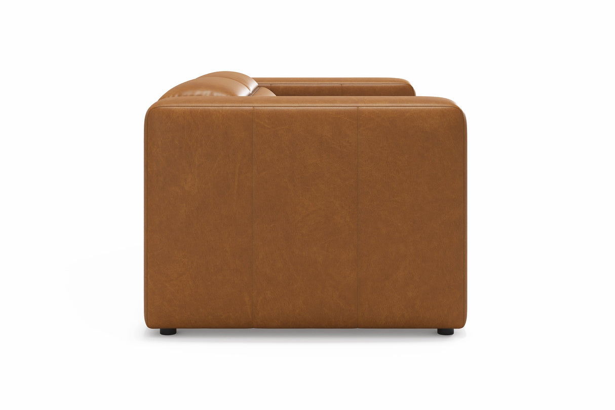 Eden Leather Dual Recliner Sofa