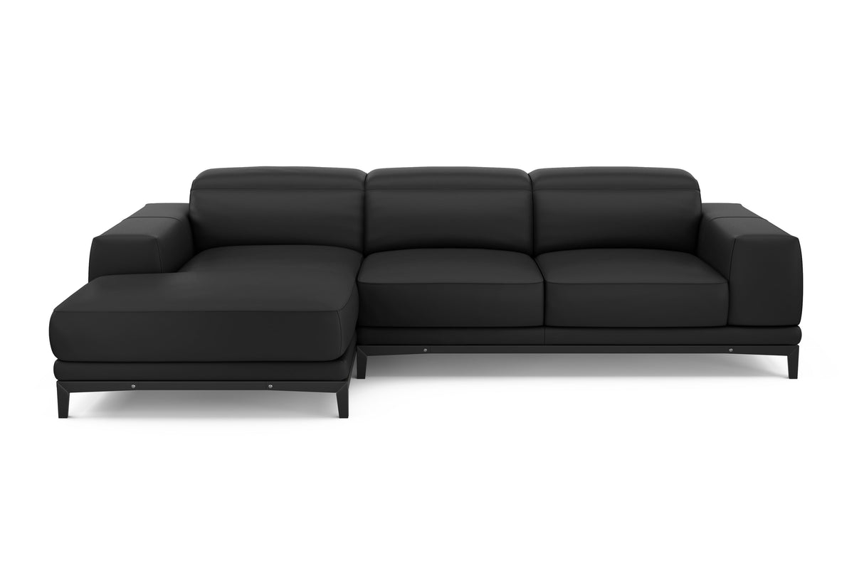 Valletta Leather Sectional Sofa
