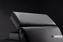 Valencia 2025 New Barcelona Grand Ultimate Leather Home Theater Seating Row of 2, Graphite