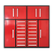 7ft Garage Storage Cabinet with 16 Drawers
