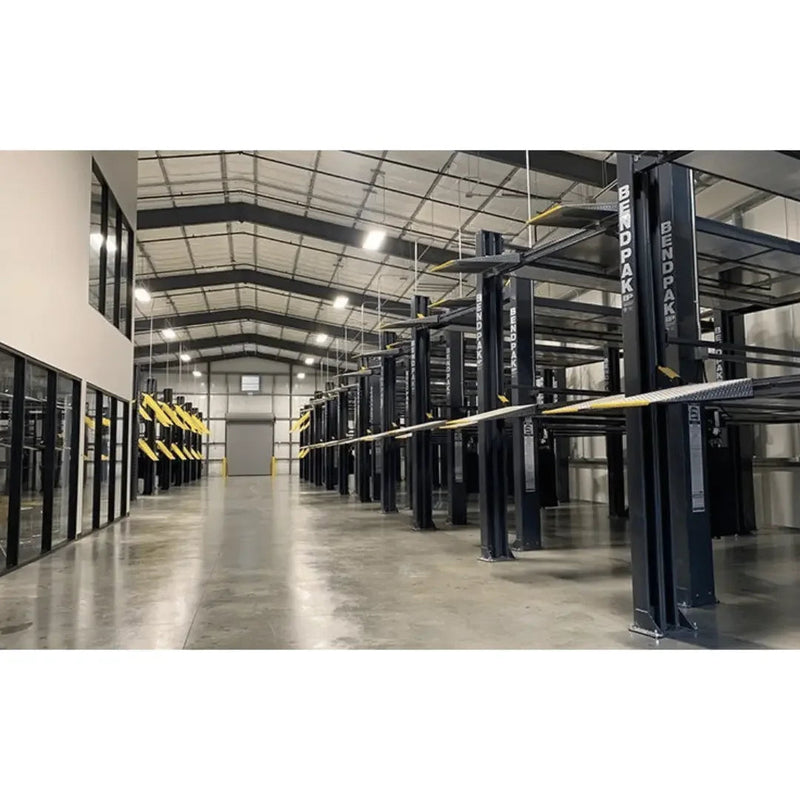 Three Level BendPak Parking Lift HD-973P 9,000 and 7,000 Lb. Capacity