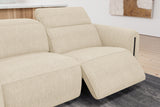 Octavia Fabric Reclining Corner Sectional Cloud Sofa