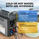 Bougerv portable propane outdoor camping water heater