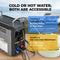 Bougerv portable propane outdoor camping water heater