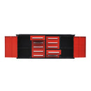 7ft Heavy Duty Workbench with 10 Drawers & 2 Cabinets