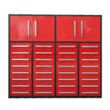 7ft Garage Storage Cabinet (32 Drawers & 2 Cabinets)
