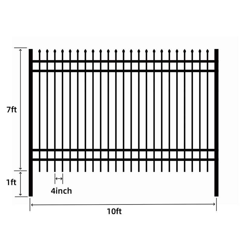 Greatbear 30 Wrought Iron Site Fencing