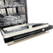 FORNO Appliance Package - 36 Inch Gas Range, Wall Mount Range Hood, Refrigerator, Microwave Drawer, Dishwasher, Wine Cooler, AP-FFSGS6244-36-W-9