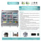 82" Commercial Stainless Steel Upright Display 3 Section Merchandiser Refrigerator (SAK15724)