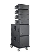 DAS Audio EVENT-26A, Powered 2-Way Compact Line Array Module - Black