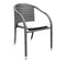 Spectrum Stackable Set 2 Woven Armchairs with Cushion