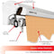 Advaning Luxury Series Fully Assembled Retractable Sun Shade Canopy Awning (SAK31549)