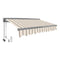 Advaning Classic Series Fully Assembled Retractable Sun Shade Canopy Awning (SAK92851)