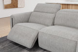 Octavia Fabric Reclining Corner Sectional Cloud Sofa