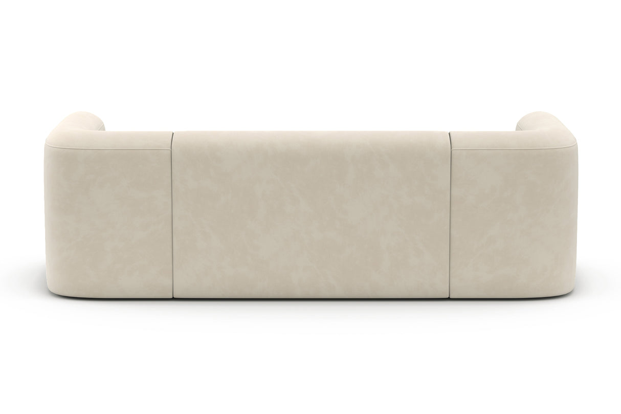 Jordyn Velvet Fabric Sofa