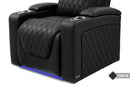Valencia 2025 New Oslo Luxury Home Theater Seating Row of 2, Onyx