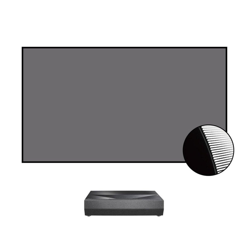 BUNDLE Optoma CinemaX D2 Projector& VIVIDSTORM CineVision Pro Fixed Frame UST ALR Projector Screen