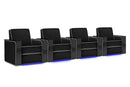 Valencia D-BOX Habtic+ Leather Home Theater Seating Naples Elegance