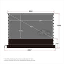 VIVIDSTORM S PRO/S PRO P Motorized Tension Floor Rising UST ALR Projector screen– Classic Version