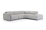 Octavia Fabric Reclining Corner Sectional Cloud Sofa