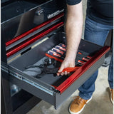 Pro Series | 28" 3-Drawer Flip-Top Service Cart with Quick Service Master Tool Set