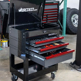 Pro Series | Loaded 28" 3-Drawer Flip Top Service Cart Tool Box