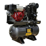 BE Power 23 CFM @ 175 PSI Gas Air Compressor with Honda GX390 Engine