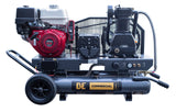 BE Power 16 CFM @ 175 PSI Gas Air Compressor / Generator with Honda GX390 Engine - AC138HEG2