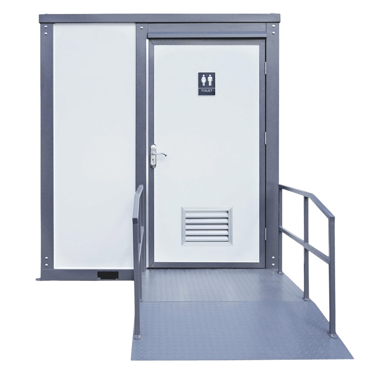 Handicap-Accessible Portable Restroom for Disabled