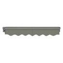 Advaning SG Series Manual Retractable Fully Assembled Sun Shade Canopy Awning, Gray (MA1210-MA1410) (SAK53186)