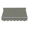 Advaning SG Series Manual Retractable Fully Assembled Sun Shade Canopy Awning, Gray (MA1210-MA1410) (SAK53186)
