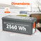 ALPHA 2 PRO | 12V 200Ah LiFePO4 Battery | Premium 12V Lithium Battery for RVs, Cabins, Tiny Homes | 7,000 Lifetime Cycles | 10 Year Warranty | UL1973 Certified