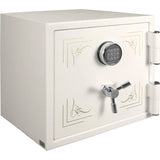 Barska 1.91 cubic ft keypad fireproof jewelry safe, white