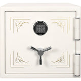 Barska 1.91 cubic ft keypad fireproof jewelry safe, white