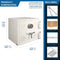 Barska 1.91 cubic ft keypad fireproof jewelry safe, white