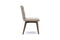 Valencia Aileen Top Grain Leather Dining Chair, Beige (Set of 2)