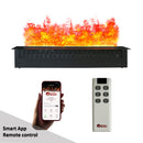 Litedeer Homes Mercury 60-inch 3D  Water Vapor Fireplace with Smart Fireplace App, Multi-colour Flame, Remote Control (Model: VEW60A or VEW60M)