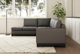 Aine Leather Corner Sectional Sofa