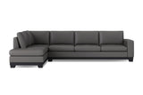 Aine Leather Corner Sectional Sofa