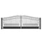 18'x6' Steel Dual Swing Driveway Gate, VENICE Style