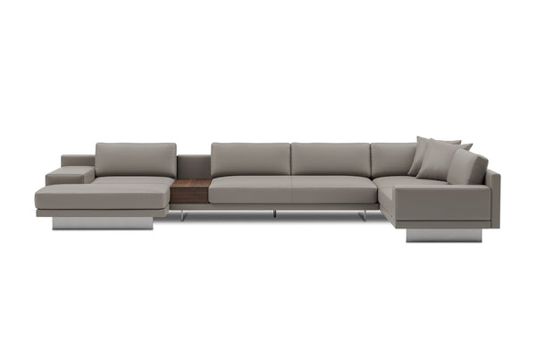 Alessandro Leather Modular Sectional Sofa