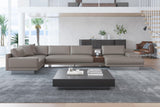 Alessandro Leather Modular Sectional Sofa