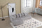 Valencia Alexus Corduroy Fabric Left Chaise Sectional Sofa, Light Grey
